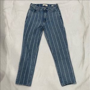 Pacsun Stripped Mom Jeans